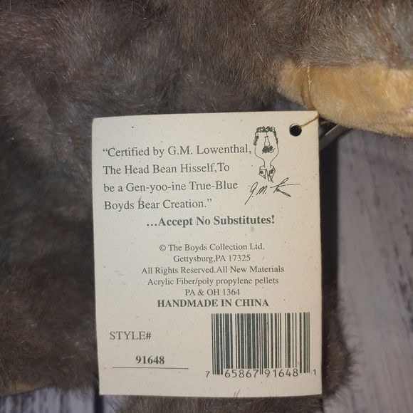 Boyds Bears Rabbit - Picture 7 of 8